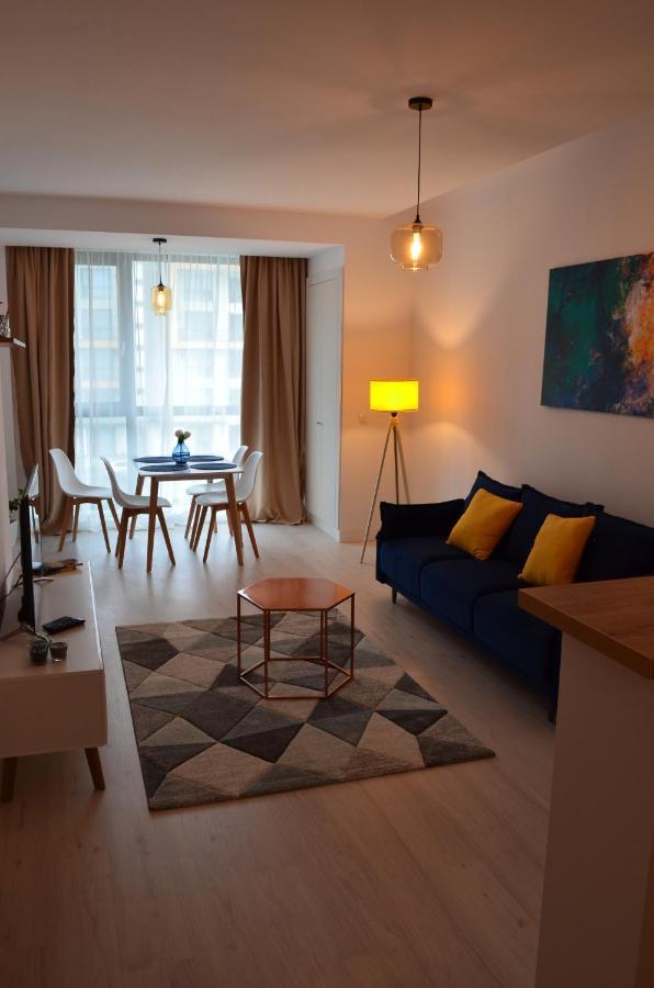 Aba'S Apart Onix Blue Mamaia Nord Năvodari Zewnętrze zdjęcie